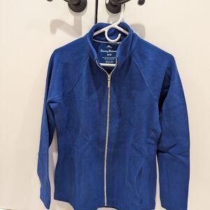 Tommy Bahama zip up sweater jacket - tags on